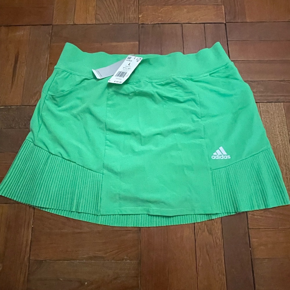 Adidas Green Athletic Skirt